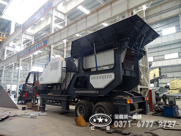 輪胎移動顎式破碎機