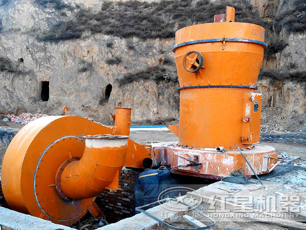 方解石磨粉生產線中的核心磨粉設備