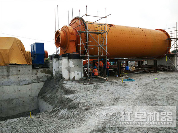 磨礦機空載試機