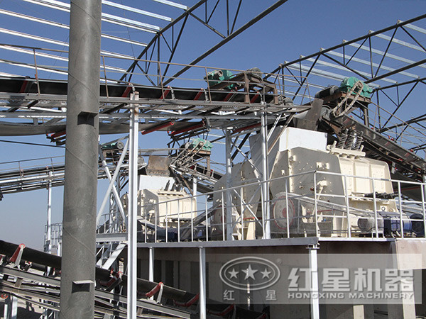 反擊式破碎機充當二次破碎機