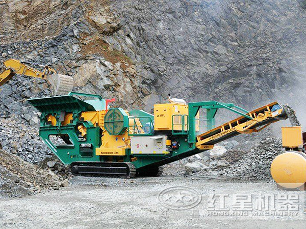 移動破碎機機動性能強