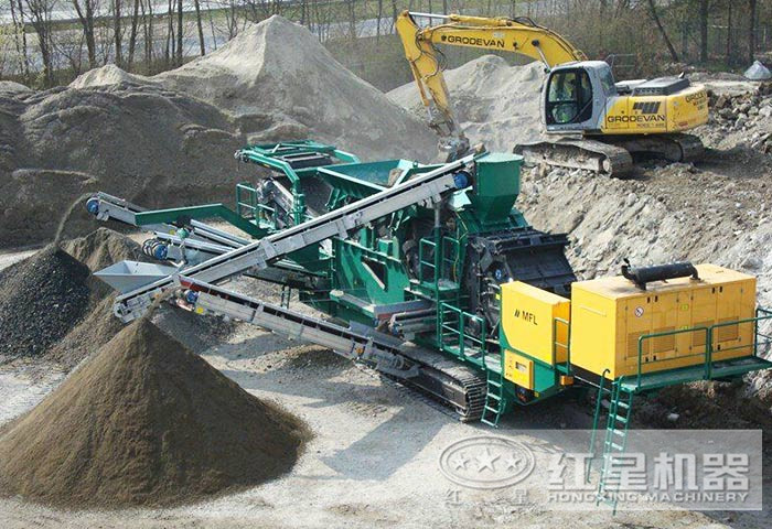 移動碎石機——雖體型不大，但胃口不小，時產600噸也不在話下
