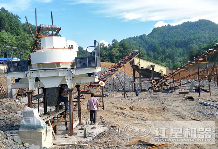 重慶又新建一座砂石場(chǎng)，看來(lái)2019年制砂機(jī)是停不下步伐了