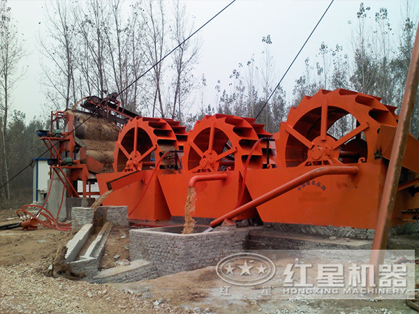 洗沙機可多臺配合使用