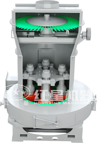 高壓磨粉機內(nèi)部結(jié)構(gòu) 高壓磨粉機內(nèi)部結(jié)構(gòu)