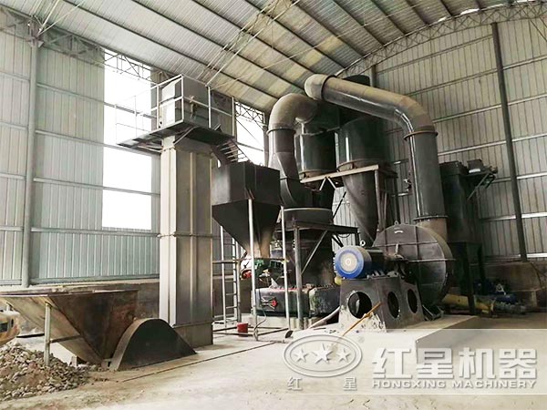 整套的煤炭磨粉生產線結構非常緊湊、占地面積小