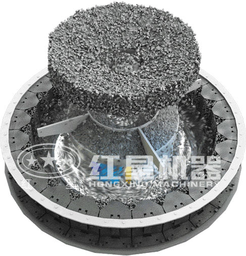 制砂機動態原理圖