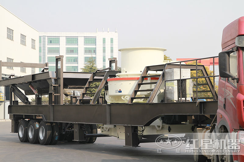 時產200噸河卵石移動制砂機發貨 時產200噸河卵石移動制砂機發貨