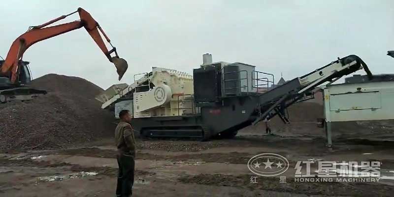 履帶移動細碎機 履帶移動細碎機