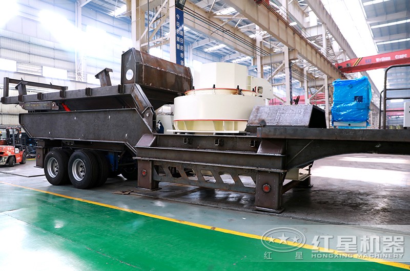 VSI制砂機與移動破組合生產車間 VSI制砂機與移動破組合生產車間