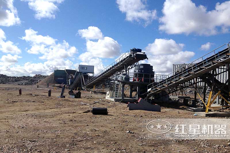 碎石生產線現場 碎石生產線現場