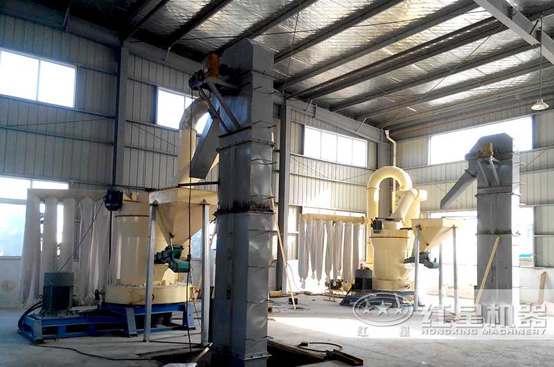 磨粉現場 磨粉現場