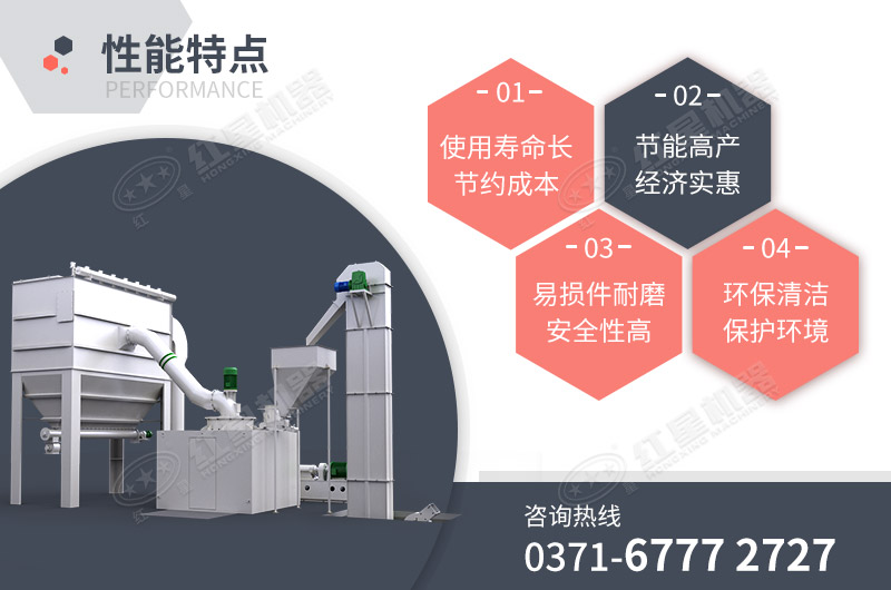 三環中速微粉磨性能優勢