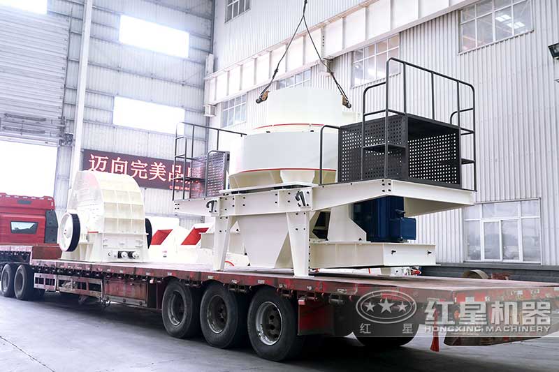 石頭破碎機生產線發貨