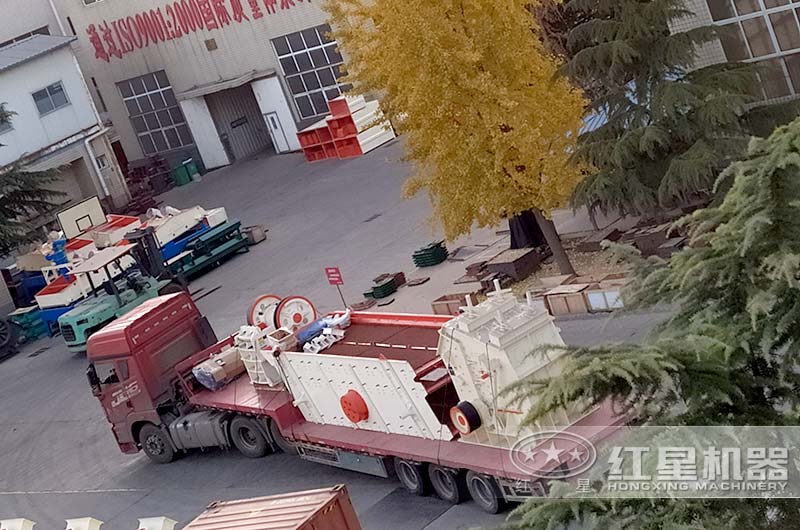 石料破碎生產線發貨