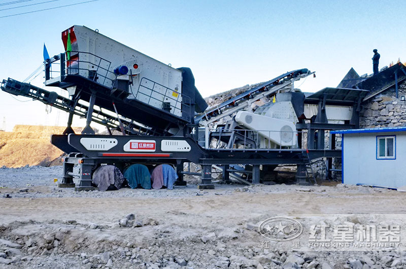 移動破碎站現場實拍 移動破碎站現場實拍