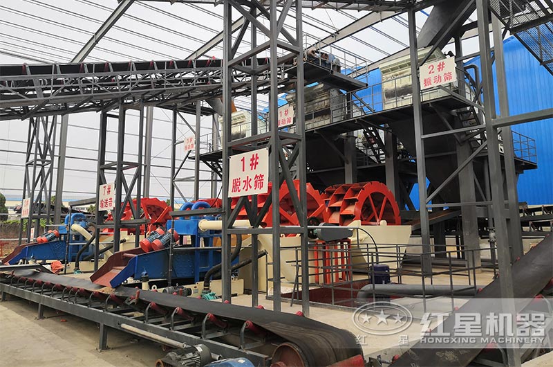 福建時(shí)產(chǎn)500噸制砂生產(chǎn)線 福建時(shí)產(chǎn)500噸制砂生產(chǎn)線